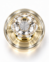 Faceted crystal cap detail on a CIEL 100 ml perfume bottle
