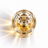 Faceted crystal cap detail on a CIEL 100 ml perfume bottle